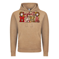 Vintage Coffee baseball mama Vintage Hoodie - Jasminsmagicworld
