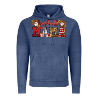 Vintage Denim baseball mama Vintage Hoodie - Jasminsmagicworld