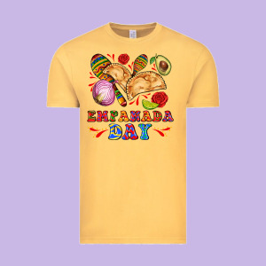 Empanada Day Vintage Tee Designed By Adodesignshop
