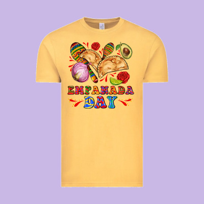 Empanada Day Vintage Tee Designed By Adodesignshop