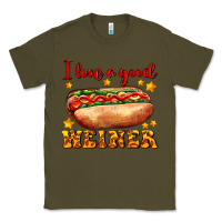 Army Green i love a good weiner Classic Tee - AdoDesignShop