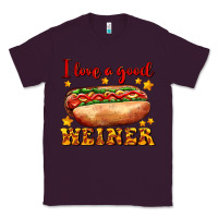 Plum i love a good weiner Classic Tee - AdoDesignShop
