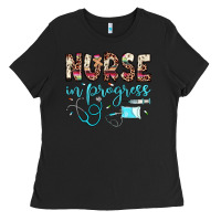 Black nurse in progress Ladies Tee - JahusDesignShop
