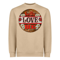 Mushroom hello love bug ladybug ornament Heavyweight Sweatshirt - BarkalooDesign