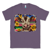 Lavender western background baby calf Classic Tee - BarkalooDesign