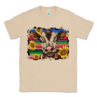 Mushroom western background baby calf Classic Tee - BarkalooDesign