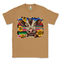 Toasted Coconut western background baby calf Classic Tee - BarkalooDesign