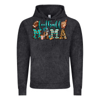 Vintage Black American football mama Vintage Hoodie - Jasminsmagicworld