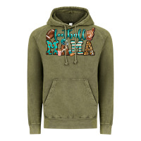Vintage Olive American football mama Vintage Hoodie - Jasminsmagicworld