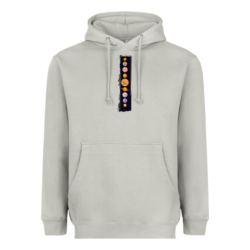 Planets Colour Heavyweight Hoodie by Bettercallsaul | Teevron