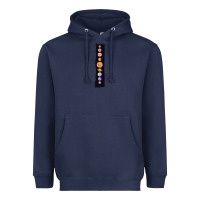 Navy Planets Colour Heavyweight Hoodie - Bettercallsaul