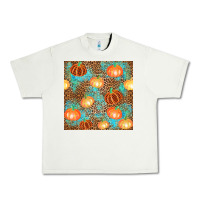 Pistachio plaid fall pumpkin seamless Urban Heavy Tee - AdoDesignShop