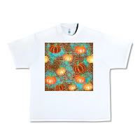 White plaid fall pumpkin seamless Urban Heavy Tee - AdoDesignShop