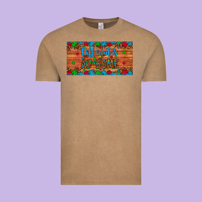 Different Is Au Some Autism Awareness License Plate Vintage Tee Designed By Artiststas