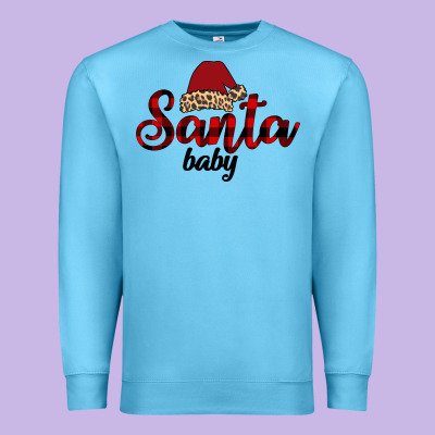 Santa Baby Premium Sweatshirt Designed By Bettercallsaul