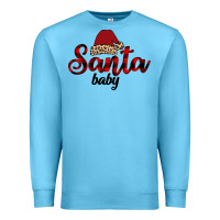 Ocean Blue Santa Baby Premium Sweatshirt - Bettercallsaul