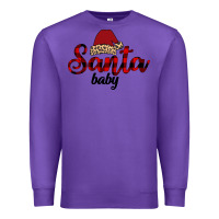 Purple Santa Baby Premium Sweatshirt - Bettercallsaul