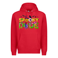 Red spooky dude Premium Hoodie - NancyCooperArtShop