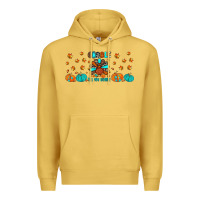 Antique Gold gobble till you wobble Premium Hoodie - JahusDesignShop