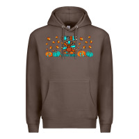 Coffee gobble till you wobble Premium Hoodie - JahusDesignShop