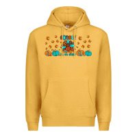 Mustard gobble till you wobble Premium Hoodie - JahusDesignShop