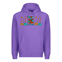 Purple gobble till you wobble Premium Hoodie - JahusDesignShop