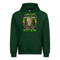 Forest Green Sham rockin St. Patrick's Day Urban Hoodie - CowGirlArtShop