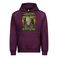 Mauve Wine Sham rockin St. Patrick's Day Urban Hoodie - CowGirlArtShop