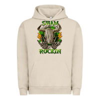 Pigment French Oak Sham rockin St. Patrick's Day Urban Hoodie - CowGirlArtShop