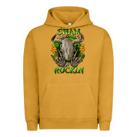 Pigment Peanut Butter Sham rockin St. Patrick's Day Urban Hoodie - CowGirlArtShop