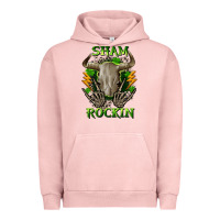 Pigment Salmon Sham rockin St. Patrick's Day Urban Hoodie - CowGirlArtShop