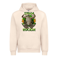 Sandshell Sham rockin St. Patrick's Day Urban Hoodie - CowGirlArtShop
