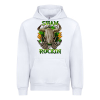 White Sham rockin St. Patrick's Day Urban Hoodie - CowGirlArtShop