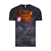 Cloud Black chilli con carne Vintage Tee - AdoDesignShop