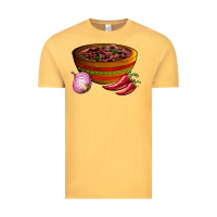 Vintage Mustard chilli con carne Vintage Tee - AdoDesignShop