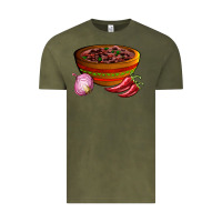 Vintage Olive chilli con carne Vintage Tee - AdoDesignShop