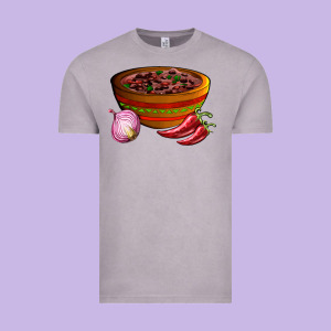 Chilli Con Carne Vintage Tee Designed By Adodesignshop