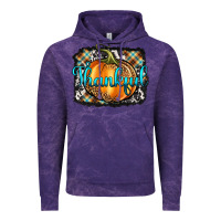 Cloud Purple Thankful Pumpkin Vintage Hoodie - Artiststas