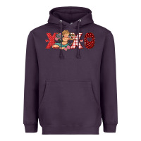 Plum xoxo cupid Heavyweight Hoodie - RanaPortraitStore