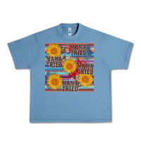 Pebble Blue mama tried seamless Urban Heavy Tee - AdoDesignShop
