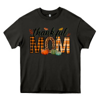 Asphalt thankful mom Heavy Core Tee - texasbilliewilder