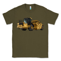 Army Green Wheel Tractor Scraper Classic Tee - LillyAllenDesigns