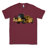 Burgundy Wheel Tractor Scraper Classic Tee - LillyAllenDesigns
