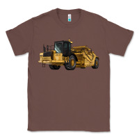 Chestnut Wheel Tractor Scraper Classic Tee - LillyAllenDesigns