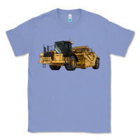 Colony Blue Wheel Tractor Scraper Classic Tee - LillyAllenDesigns