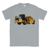 Heather Grey Wheel Tractor Scraper Classic Tee - LillyAllenDesigns