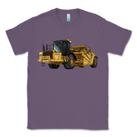 Lavender Wheel Tractor Scraper Classic Tee - LillyAllenDesigns