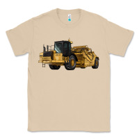 Mushroom Wheel Tractor Scraper Classic Tee - LillyAllenDesigns