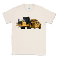 Natural Wheel Tractor Scraper Classic Tee - LillyAllenDesigns