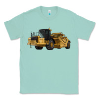 Seafoam Wheel Tractor Scraper Classic Tee - LillyAllenDesigns